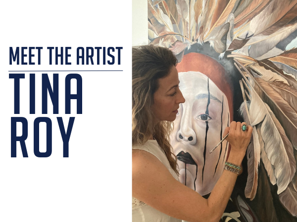 meet the artist tina roy