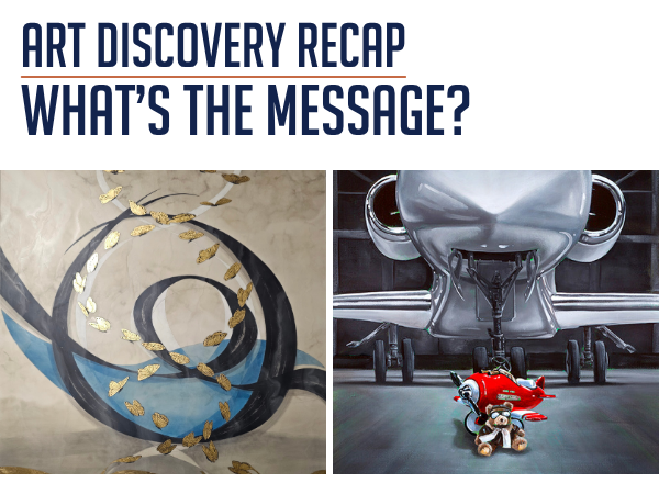 art discovery what's the message